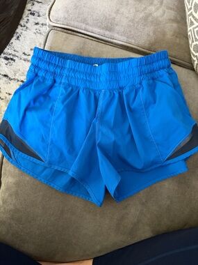 Lululemon Hotty hot royal blue Women's Athletic Running Shorts